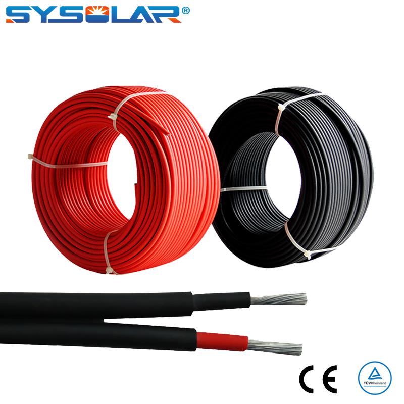 Cable solar gemelo
