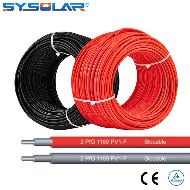 Cable solar de 6 mm